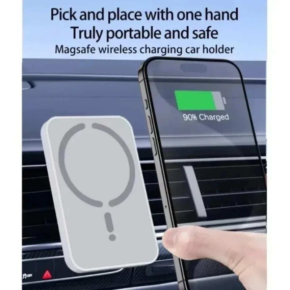 Cargador inalámbrico magnético para coche