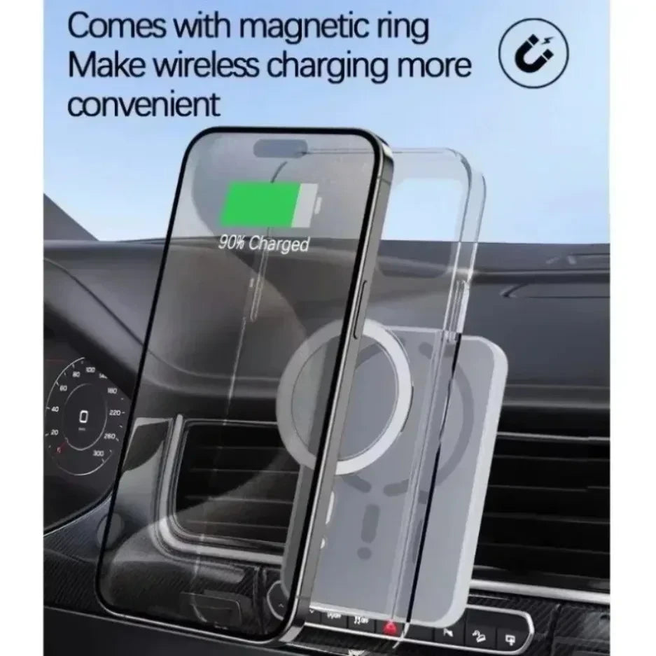 Cargador inalámbrico magnético para coche
