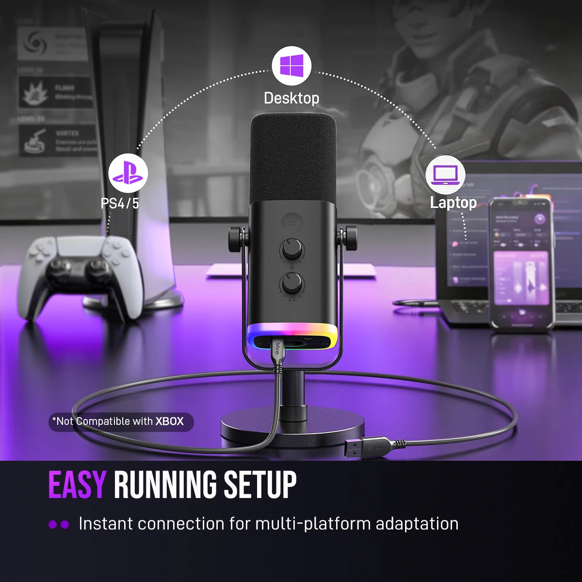 Micrófono FIFINE AM8 USB/XLR