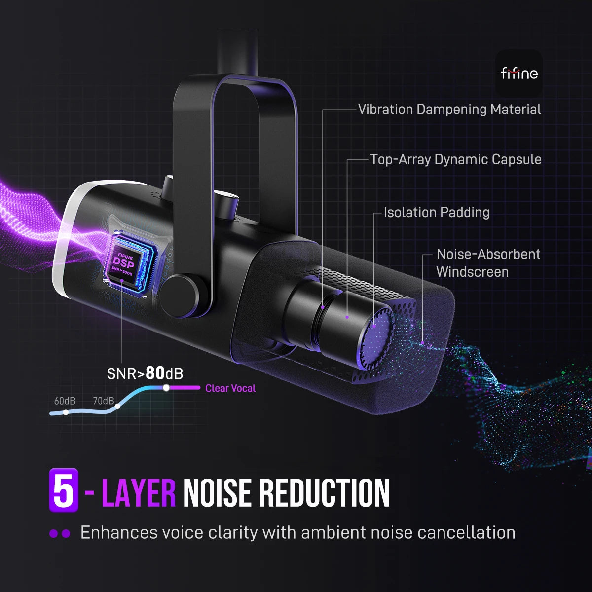 Micrófono FIFINE AM8 USB/XLR